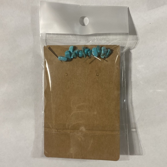 Natural Turquoise stone stretch bracelet - Picture 6 of 6